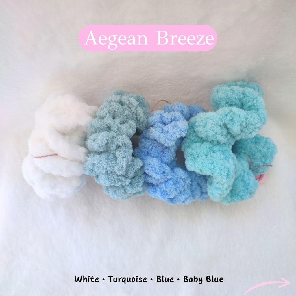 Summer Scrunchie Collection | 4 Scrunchies Set
