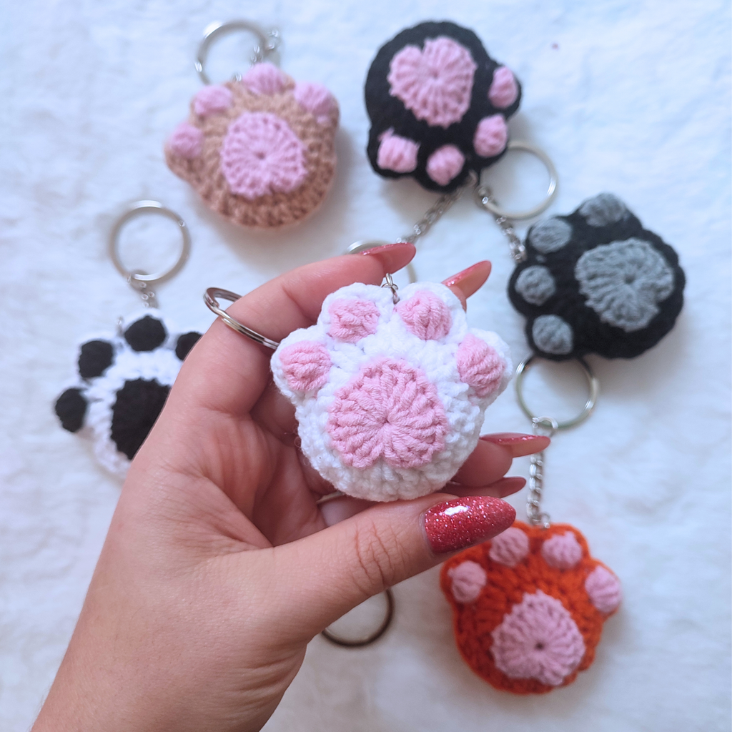 Cat Paw Keychain