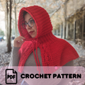 Hood Cape | Crochet Pattern PDF