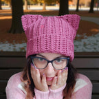 Cat Ear Beanie – Cozy Crochet Hat