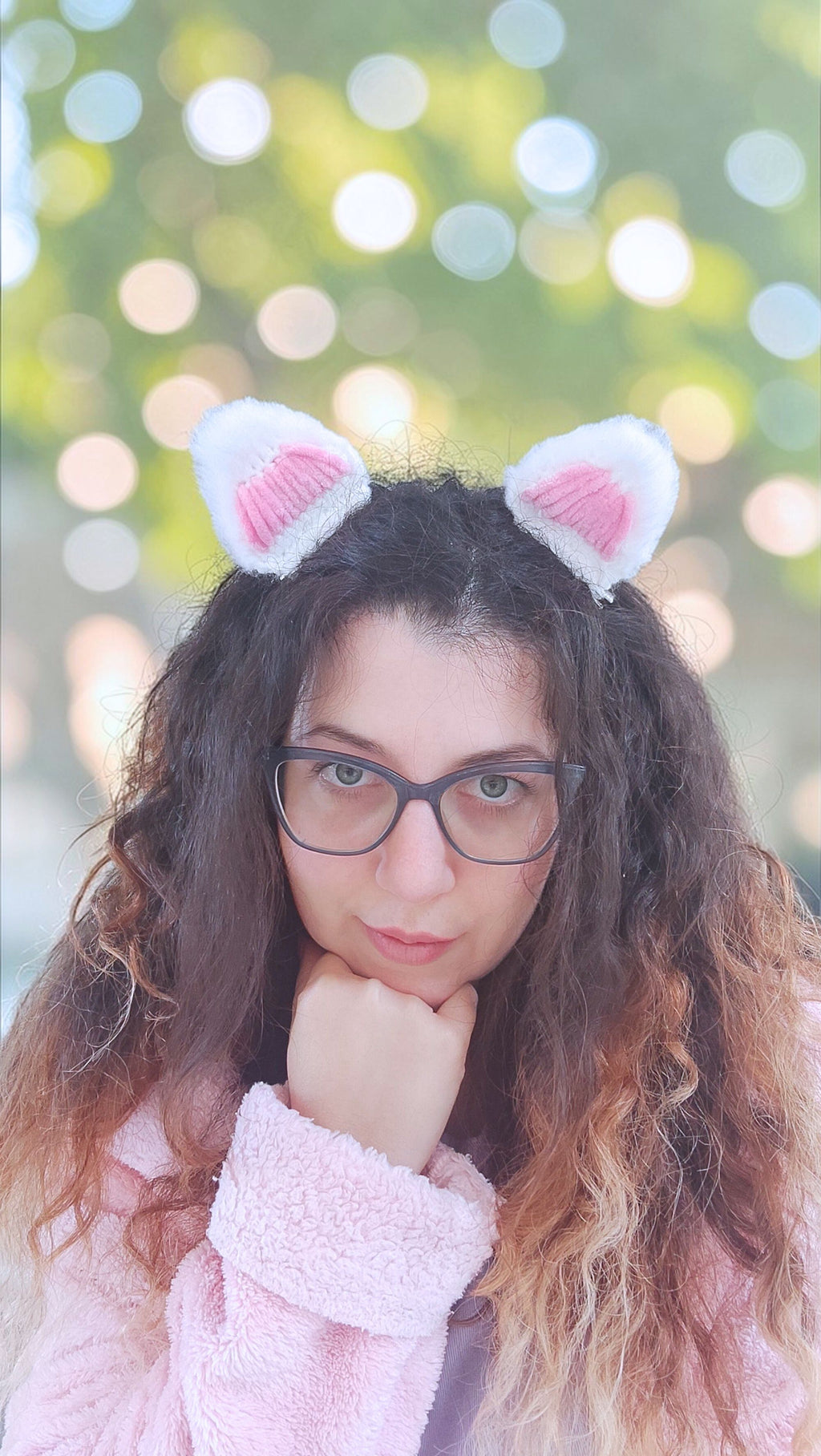 Fluffy Kitty Ears HairClips