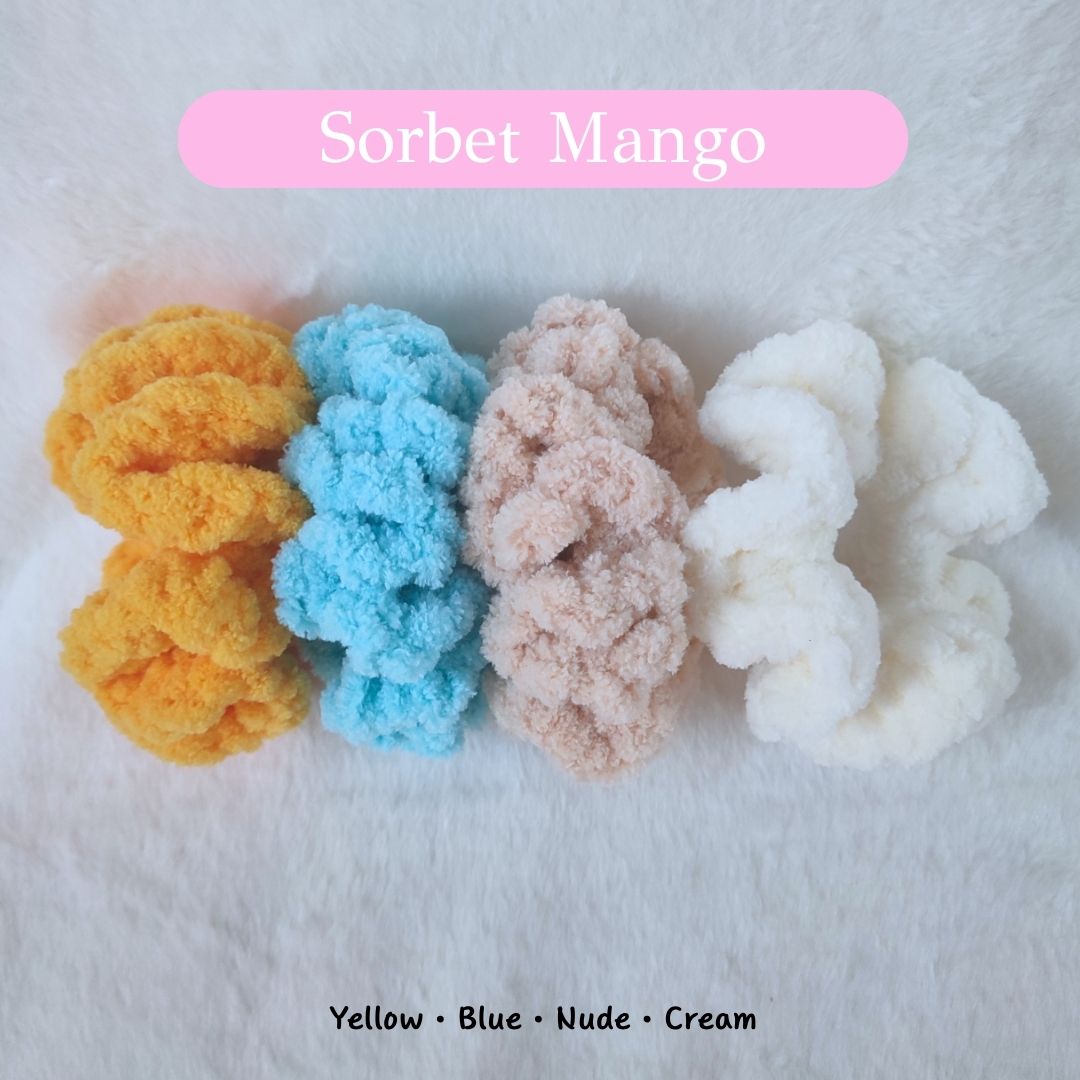 Summer Scrunchie Collection | 4 Scrunchies Set