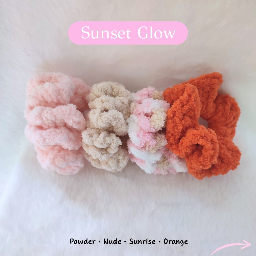 Summer Scrunchie Collection | 4 Scrunchies Set