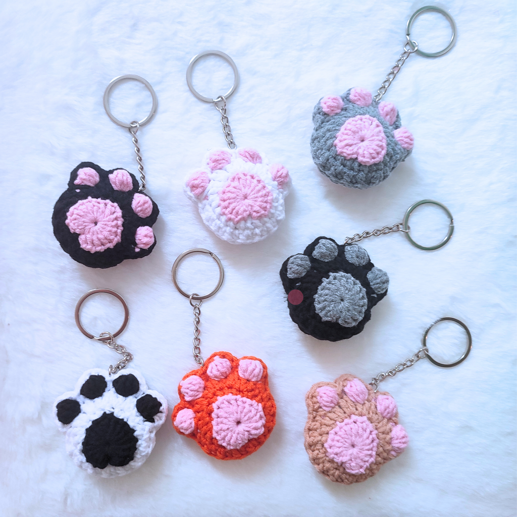 Cat Paw Keychain