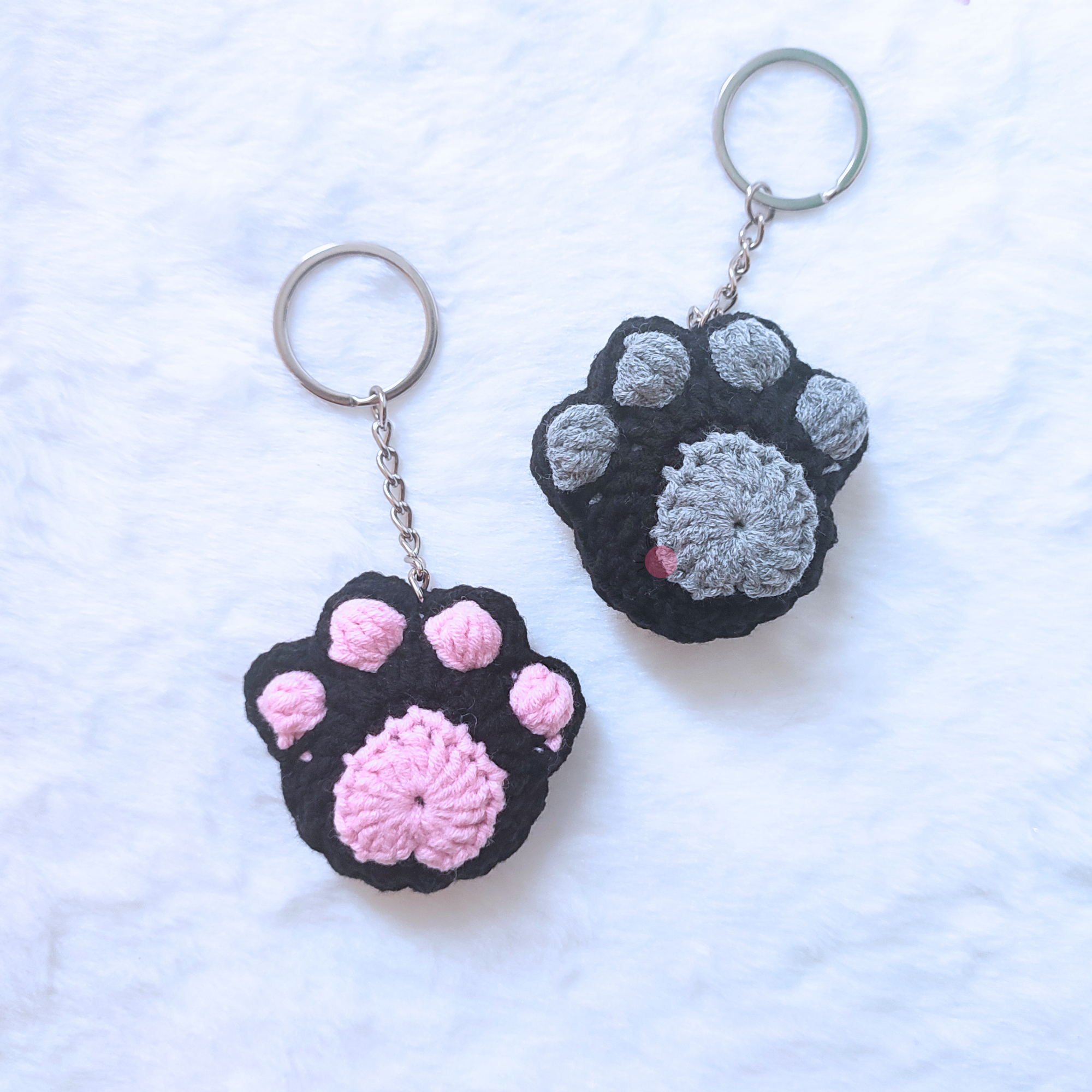 Cat Paw Keychain