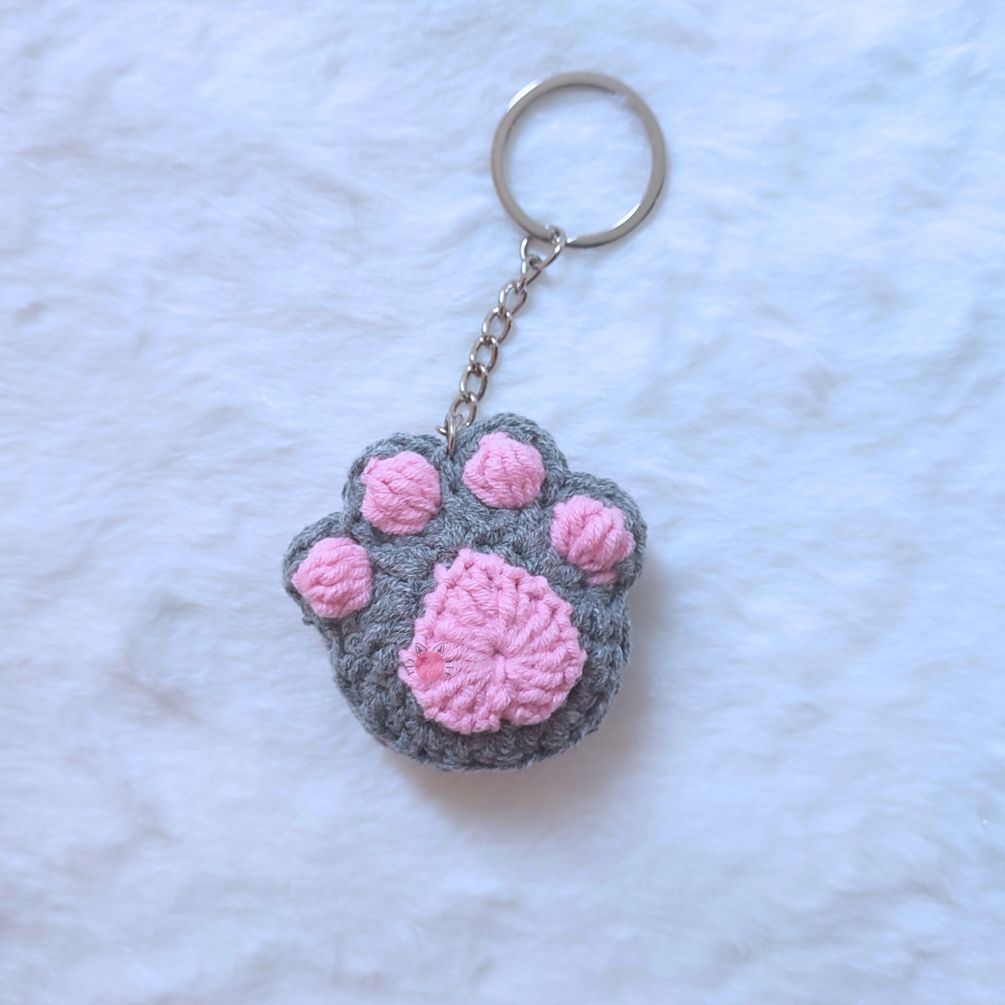 Cat Paw Keychain