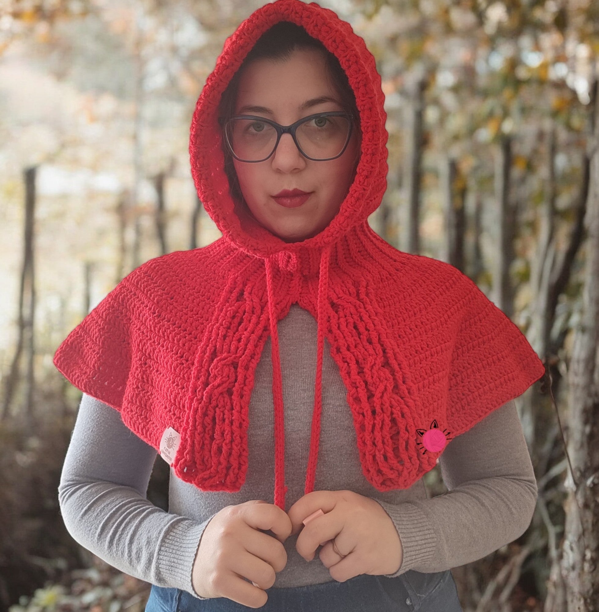 Hood Cape | Crochet Pattern PDF