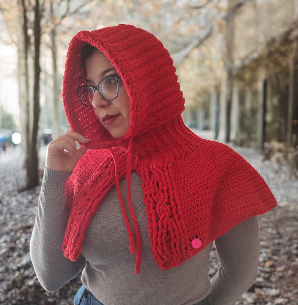 Hood Cape | Crochet Pattern PDF