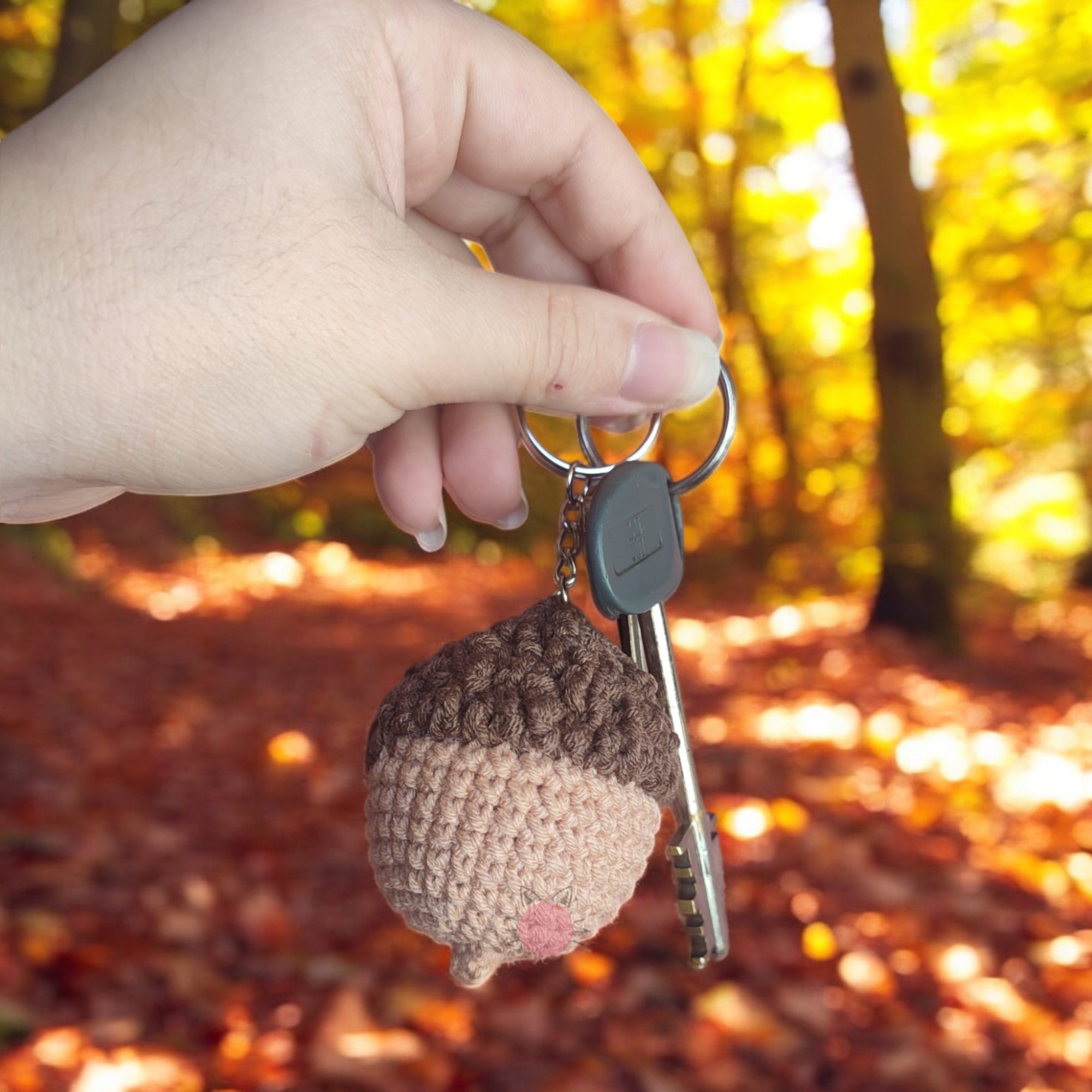 Acorn Keychain