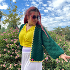 Hexagon Spring Cardigan