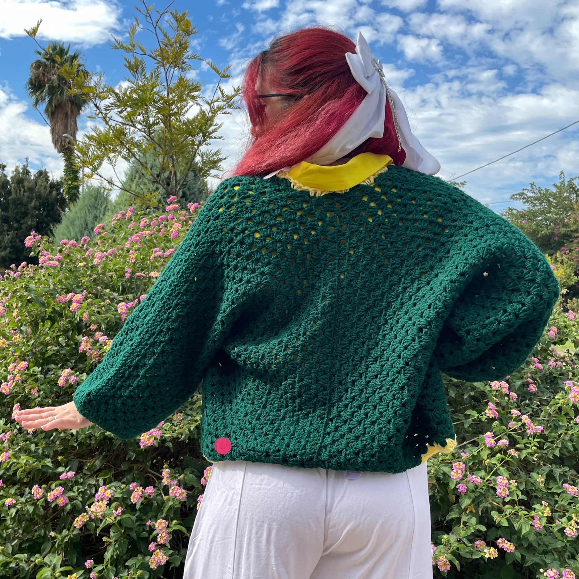 Hexagon Spring Cardigan