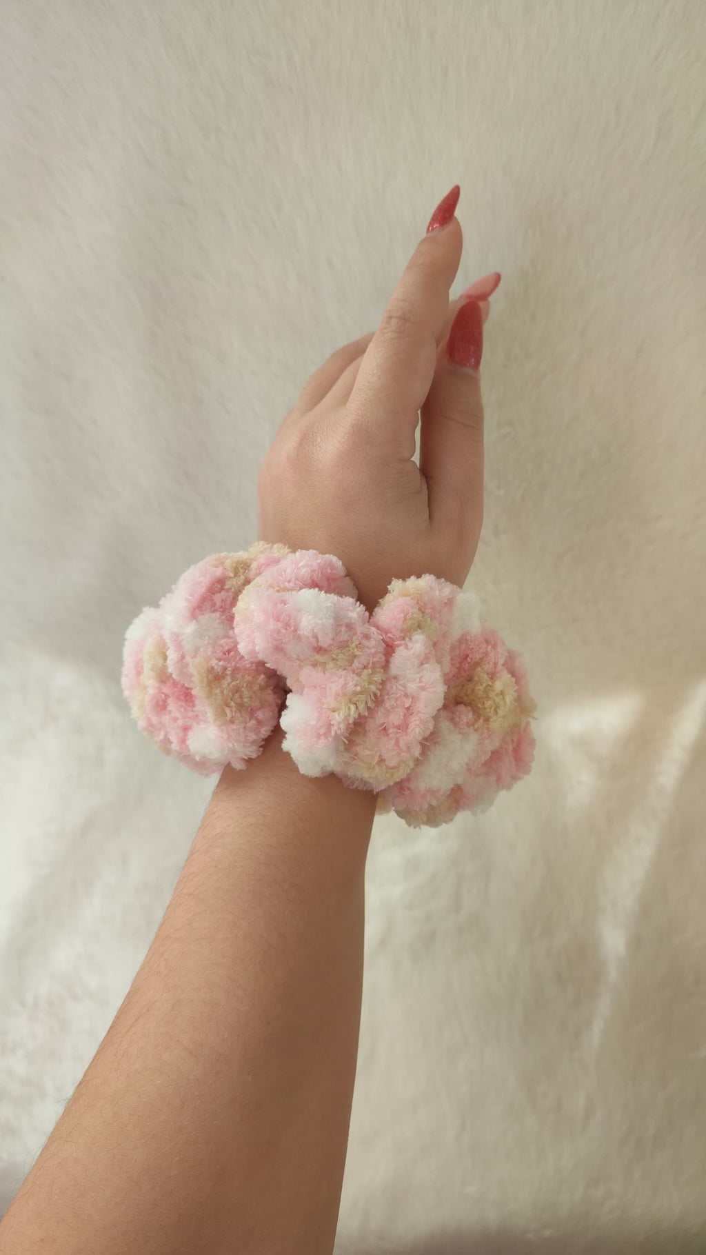 Ultra Soft Fluffy Scrunchie