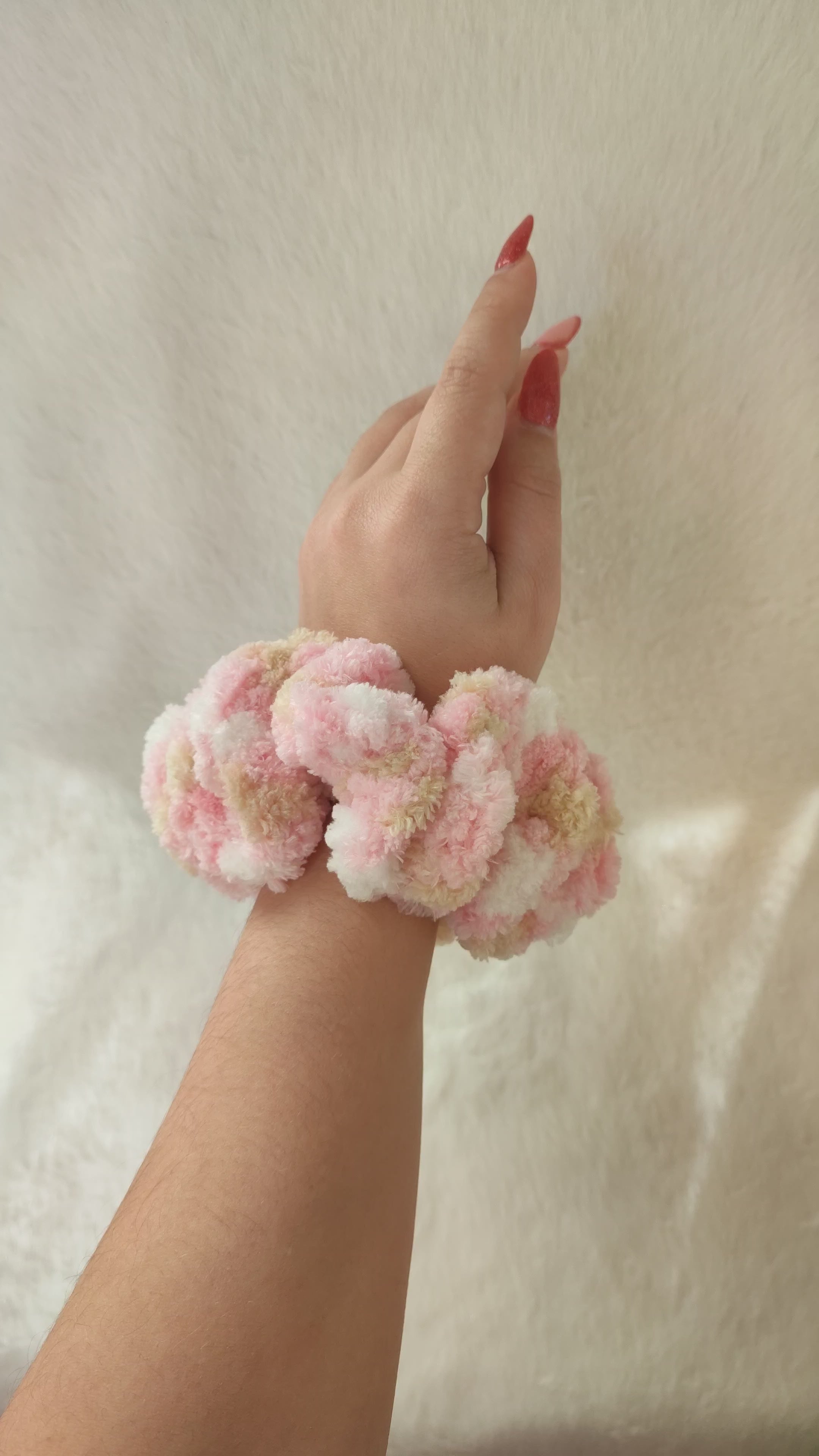 Ultra Soft Fluffy Scrunchie